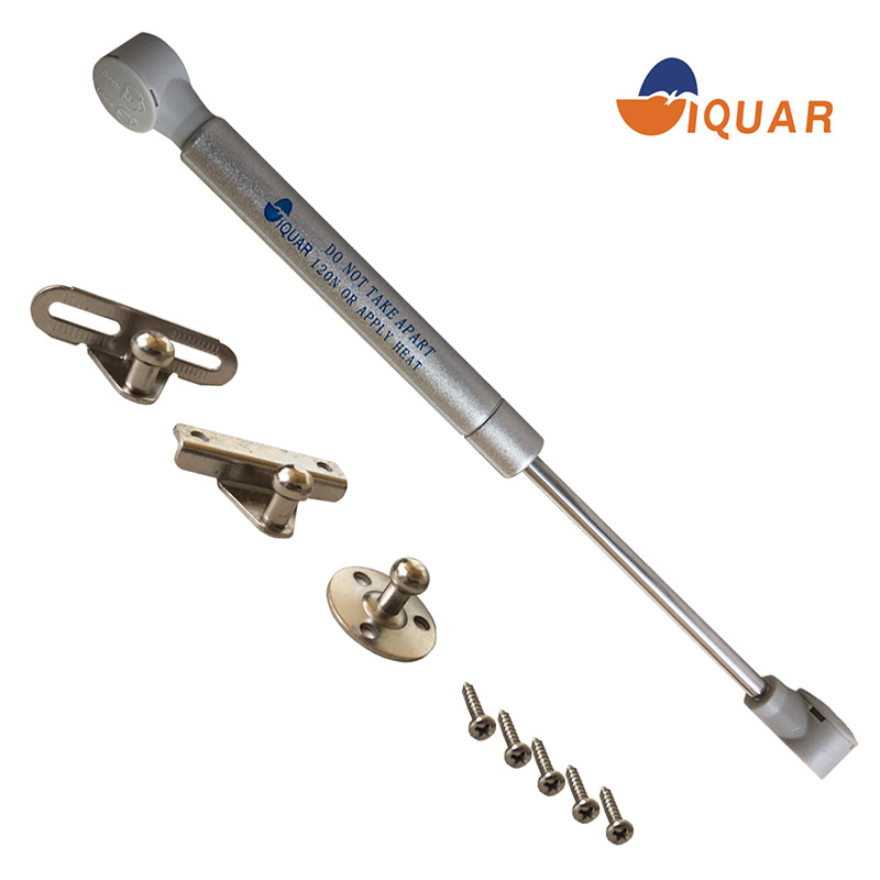 Pistón de Gas 60N con Placa de Montaje