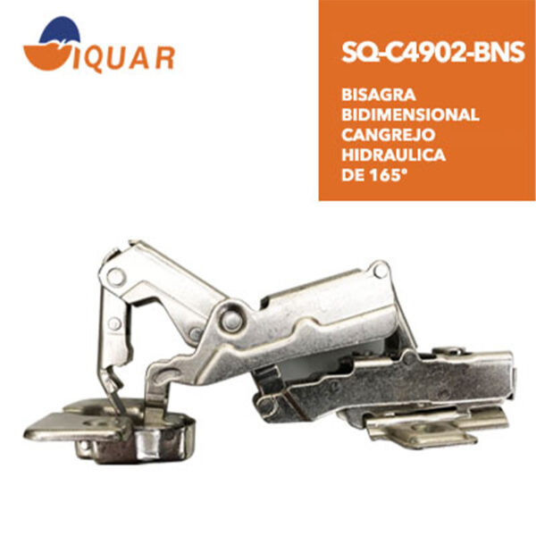 Bisagra Bidimensional Cangrejo Hidraulica de 165° - Imagen 11