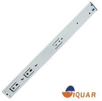 Corredera Extensión de Cierre Suave 35mm ZINCADO 1.2/1.0/1.2mm 45CM - Imagen 2