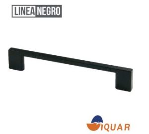 Jaladera Zamac P2910 C.C.128mm Negra