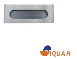 Jaladera Zamac P2229 C.C.96mm Niquel Satinado